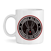 Redback Mug - High quality ceramic white mug 2
